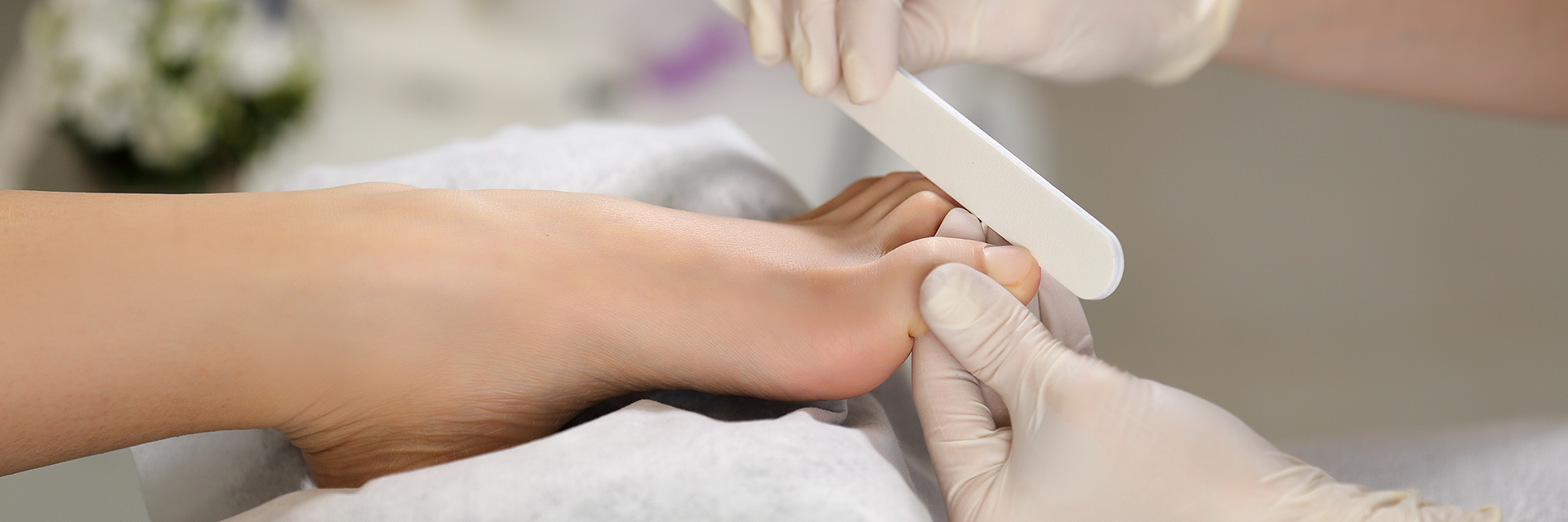 pedicurestocktekstbillede